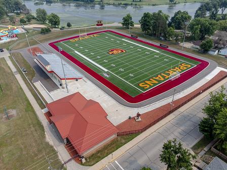 Sparta, Wisconsin football field